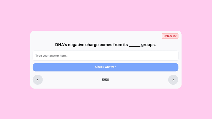 Illustration of taking a quiz